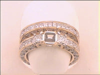 Load image into Gallery viewer, 4 CT-DIA SEMI-MOUNT BRIDAL SET
