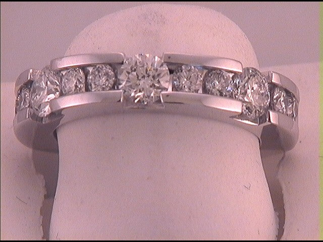 1 1/2CTW-DIA LADIES MACHINE SET BAND ANA M