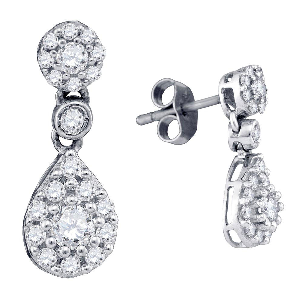 5/8CT-DIA FASHION EARRING