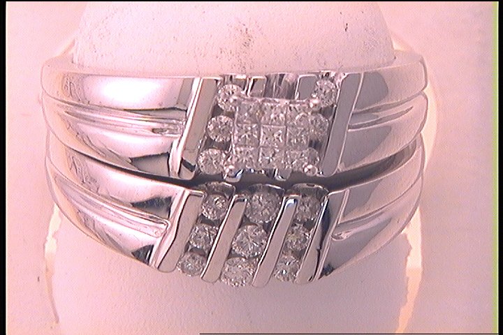 1/2CT-DIA INVISIBLE BRIDAL SET