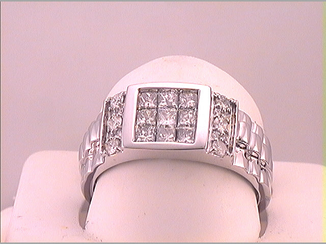 1 CTW-DIA MENS RING