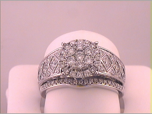 1CTW-DIA ANA M 1/20 SAPPHIRE CHERIE BRIDAL SET