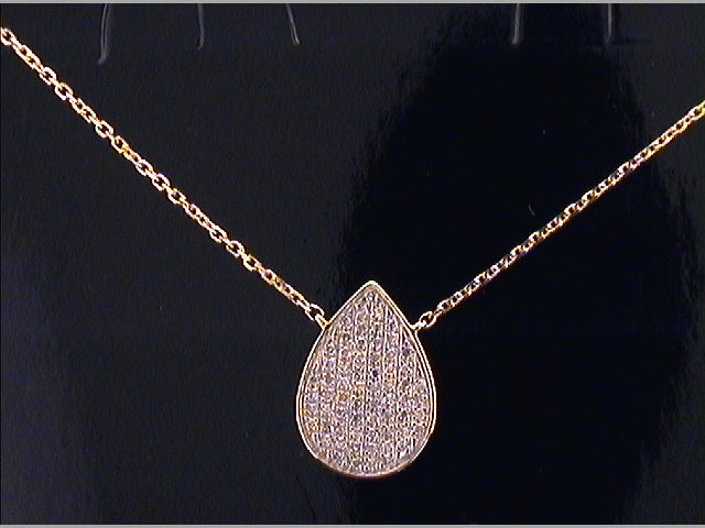 1/4CTW-DIA FASHION  NECKLACE