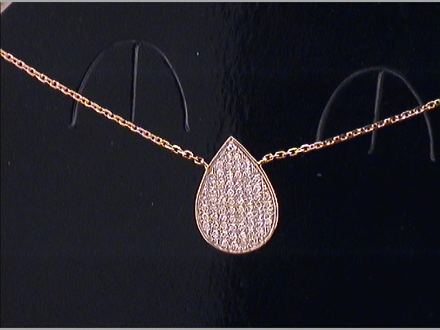 1/4CTW-DIA  FASHION NECKLACE