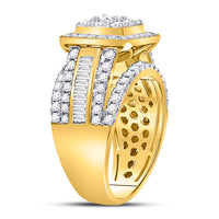 Load image into Gallery viewer, 14kt Yellow Gold Womens Princess Diamond Solitaire Bridal Wedding Engagement Ring 2.00 Cttw
