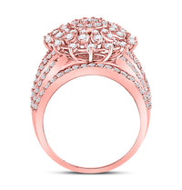 Load image into Gallery viewer, 14kt Rose Gold Womens Round Diamond Solitaire Bridal Wedding Engagement Ring 2.00 Cttw
