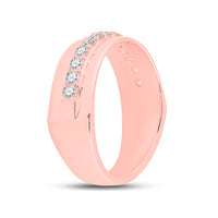 Load image into Gallery viewer, 1/2CTW-DIA CN ACCUSET MENS BAND
