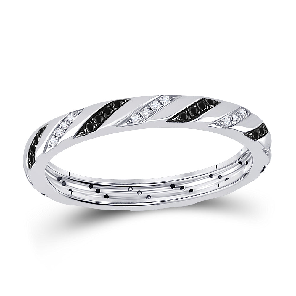 1/5CT-DIA ANA M  BLACK DIAMOND BAND