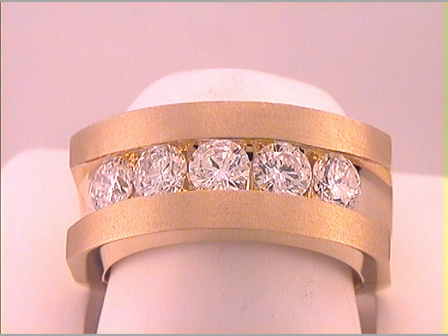 2 CTW-DIA ANA M ACCUSET MENS BAND