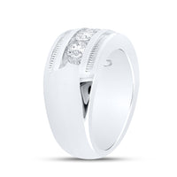 Load image into Gallery viewer, 2 CTW-DIA ANA M  ACCU SET MENS BAND
