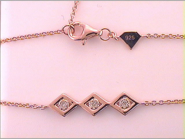 1/10 CTW CN-TRIPLE SET DIA BRACELET