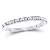 Load image into Gallery viewer, 1/8CT-DIA CN STACKABLE BAND S5
