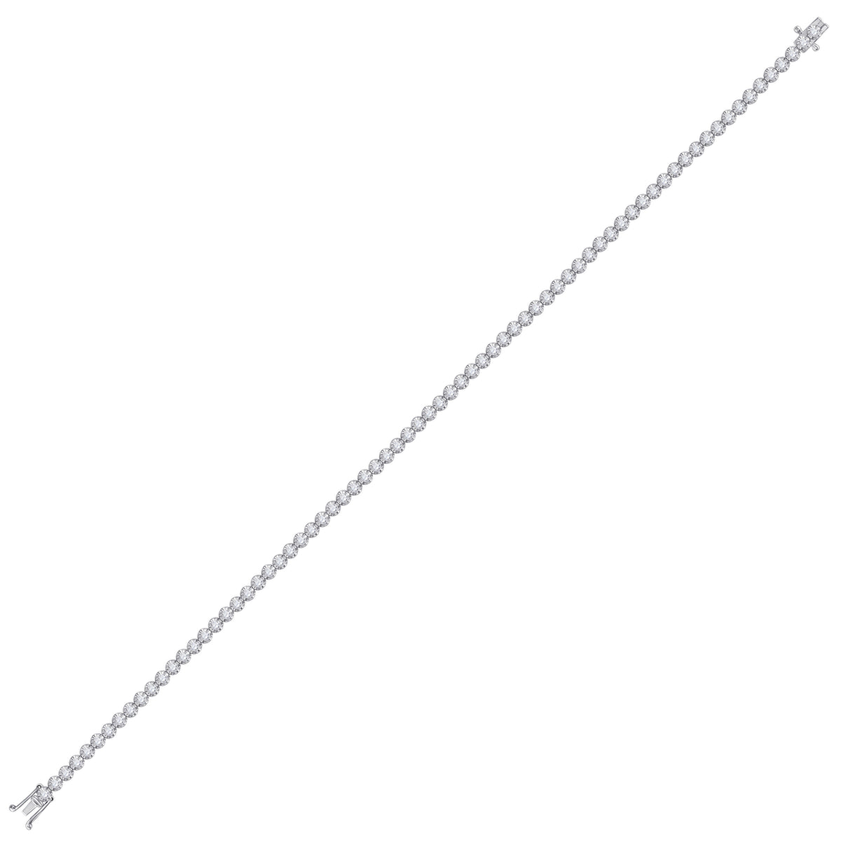 1 1/5CTW-DIA NK TENNIS BRACELET(7 INCH)