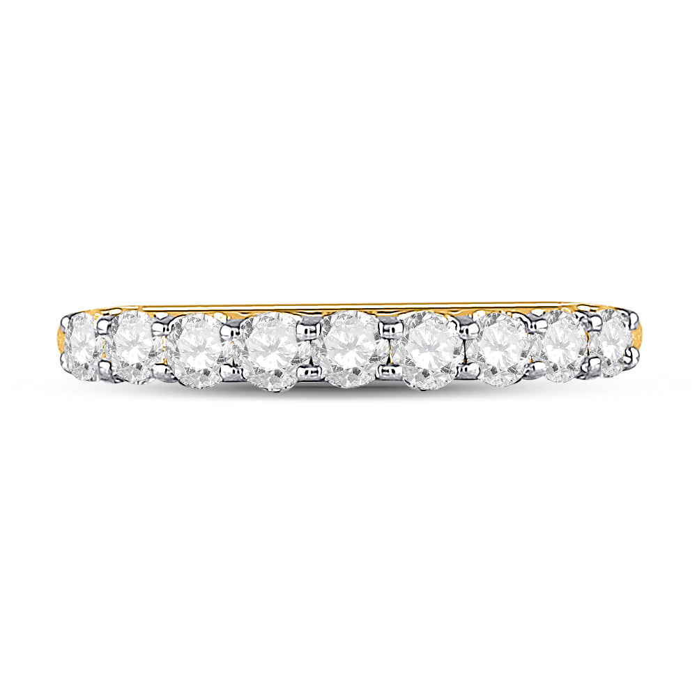 1/2CTW-DIA ANA M FASHION HIGH LADIES WEDDING BAND