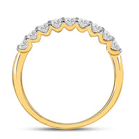 Load image into Gallery viewer, 1/2CTW-DIA ANA M FASHION HIGH LADIES WEDDING BAND
