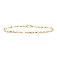 Load image into Gallery viewer, 1 1/5CTW-DIA NK TENNIS BRACELET(7 INCH)
