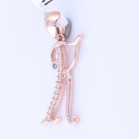 Load image into Gallery viewer, 1/12CTW-DIA P1P2 GIFT INITIAL-&quot;K&quot; PENDANT
