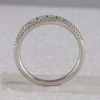 Load image into Gallery viewer, 14kt White Gold Womens Round Diamond Bridal Wedding Engagement Ring Band Set 2.00 Cttw (Certified)
