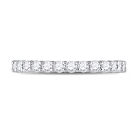 Load image into Gallery viewer, 14kt White Gold Womens Round Diamond Classic Eternity Ring 1.00 Cttw
