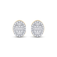 Load image into Gallery viewer, 1/4CTW-DIA CN ROUND SHAPE EARRING
