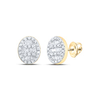 Load image into Gallery viewer, 1/4CTW-DIA CN ROUND SHAPE EARRING
