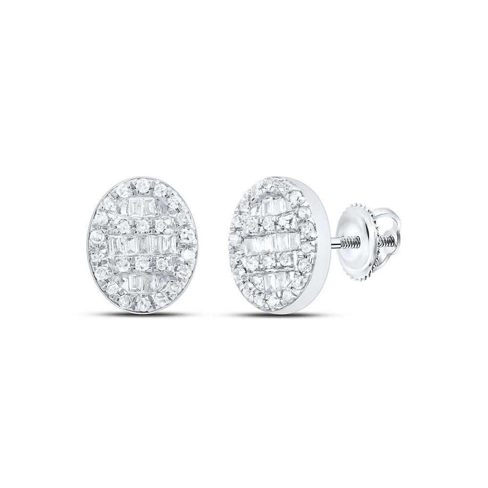 1/4CTW-DIA CN ROUND SHAPE EARRING