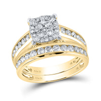 Load image into Gallery viewer, 1 3/4CTW-DIA ANA M  HIGH TRIO SET
