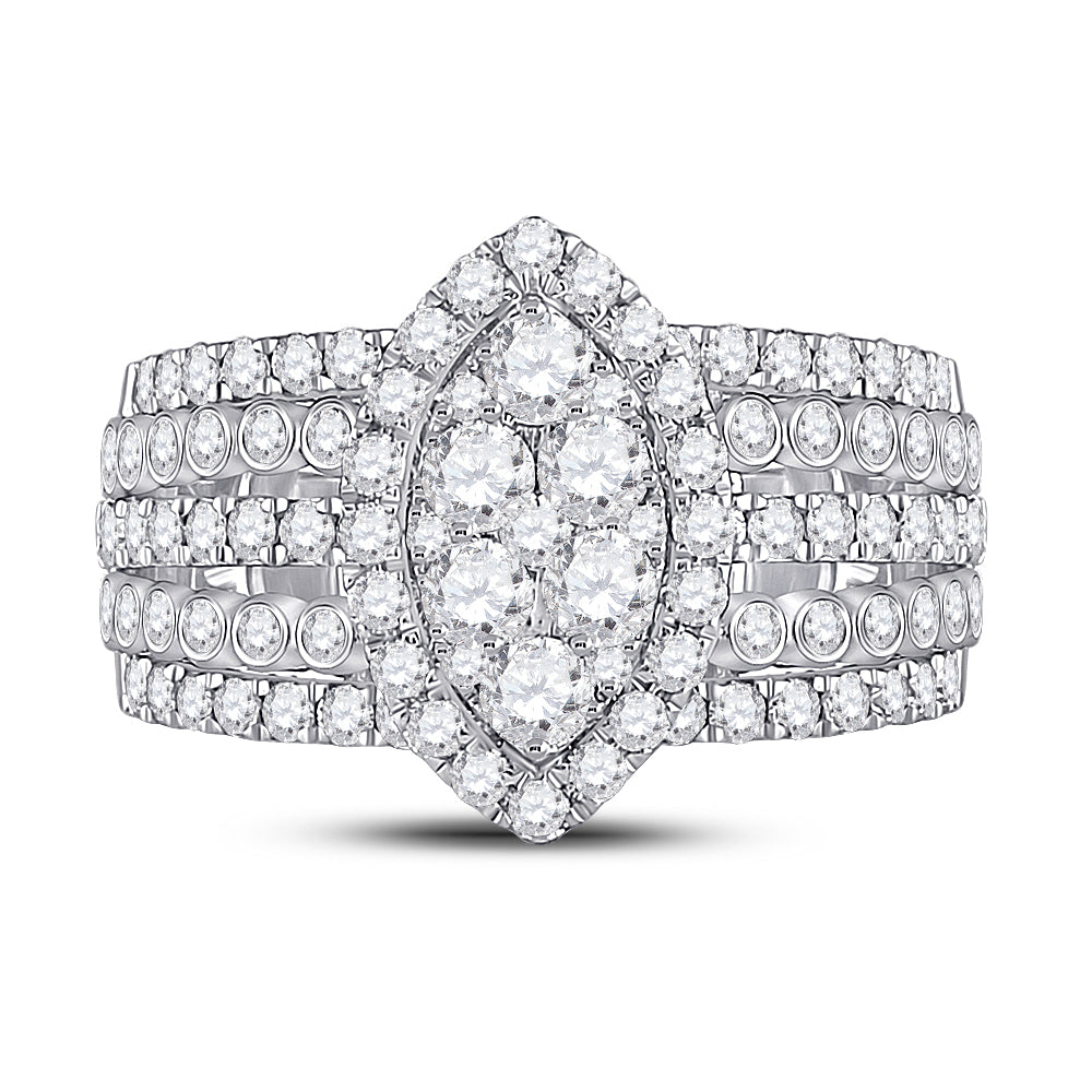 1 3/4CTW-DIA ANA M FASHION RING