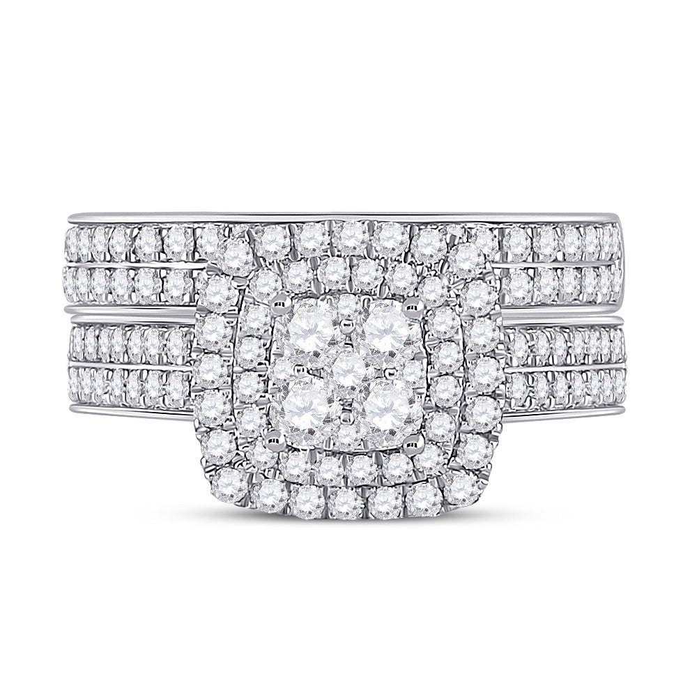 1 3/8CTW-DIA ANA M BRIDAL SET