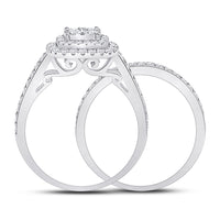Load image into Gallery viewer, 1 3/8CTW-DIA ANA M BRIDAL SET
