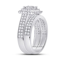 Load image into Gallery viewer, 1 3/8CTW-DIA ANA M BRIDAL SET
