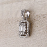 Load image into Gallery viewer, 1/2CT-DIA ANA M  DIANA RECTANGLE PENDANT
