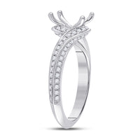 Load image into Gallery viewer, 5/8CT-DIA ANA M SM 1 1/2CT-COVAL BRIDAL RING
