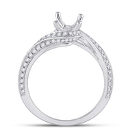Load image into Gallery viewer, 5/8CT-DIA ANA M SM 1 1/2CT-COVAL BRIDAL RING

