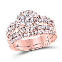 Load image into Gallery viewer, 1 3/4CTW-DIA ANA M HIGH TRIO SET
