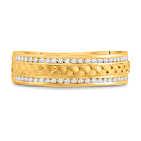 Load image into Gallery viewer, 1/3CT-DIA CN TURKISH MENS MACHINE SET BAND
