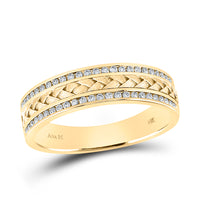 Load image into Gallery viewer, 1/3CT-DIA CN TURKISH MENS MACHINE SET BAND
