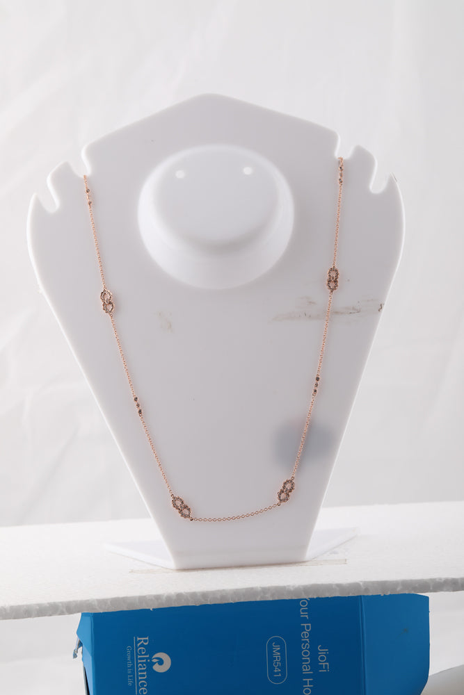 1/4CT-DIA FASHION NECKLACE