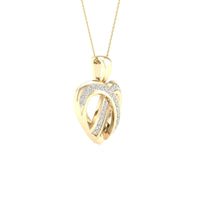 Load image into Gallery viewer, 1/10CTW-DIA P1P2 HEART PENDANT
