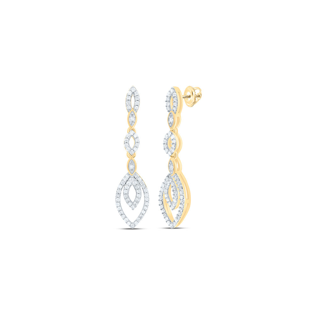1/3CTW-DIA P1P2 GIFT DANGLE EARRINGS