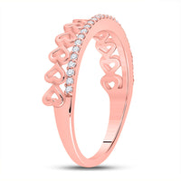 Load image into Gallery viewer, 1/6CT-DIA CN FASHION  STACKBLE BAND
