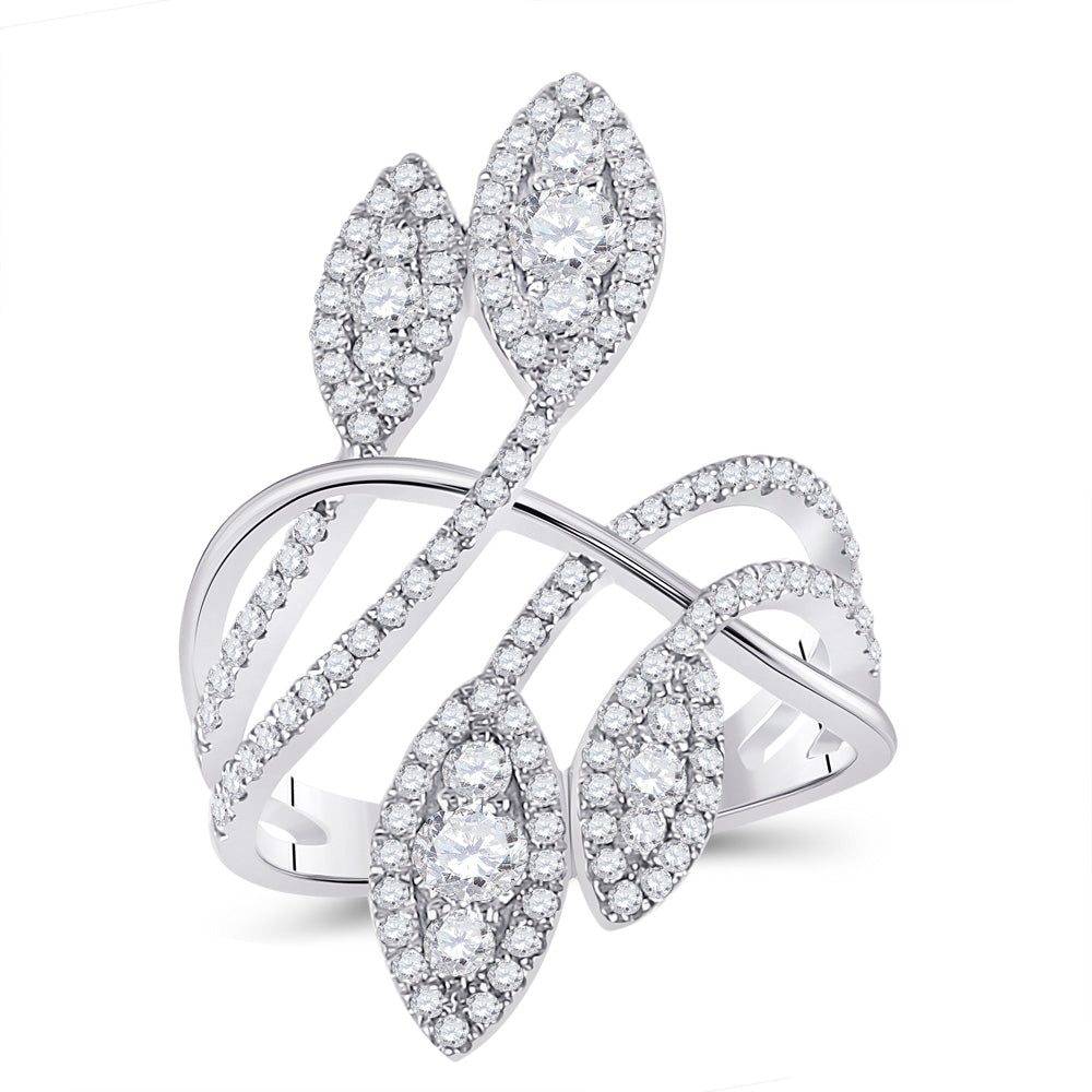 1 1/5CT-DIA CN  FASHION RING