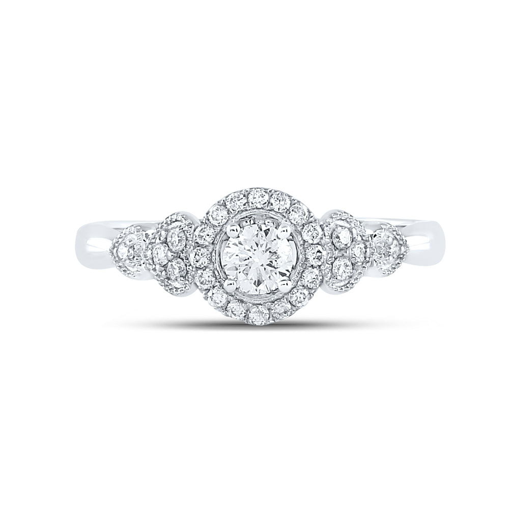 1/2CTW-DIA ANA M 1/4CT-CRD BRIDAL SETS