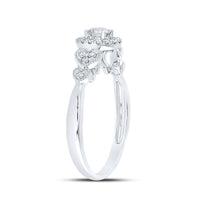 Load image into Gallery viewer, 1/2CTW-DIA ANA M 1/4CT-CRD BRIDAL SETS
