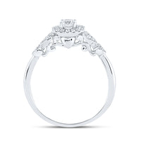 Load image into Gallery viewer, 1/2CTW-DIA ANA M 1/4CT-CRD BRIDAL SETS
