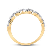 Load image into Gallery viewer, 1 CT-DIA CN FASHION HIGH LADIES WEDDING BAND
