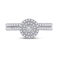 Load image into Gallery viewer, 1/3CT-DIA CN MICRO-PAVE BRIDAL SET
