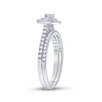 Load image into Gallery viewer, 1/3CT-DIA CN MICRO-PAVE BRIDAL SET
