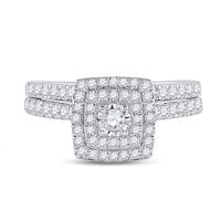 Load image into Gallery viewer, 1/2CT-DIA CN BRIDAL SET
