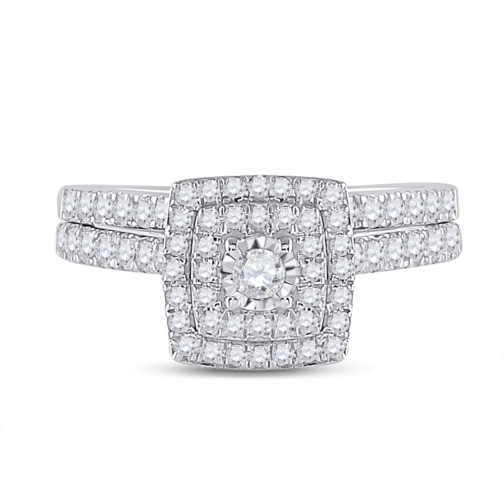 1/2CT-DIA CN BRIDAL SET